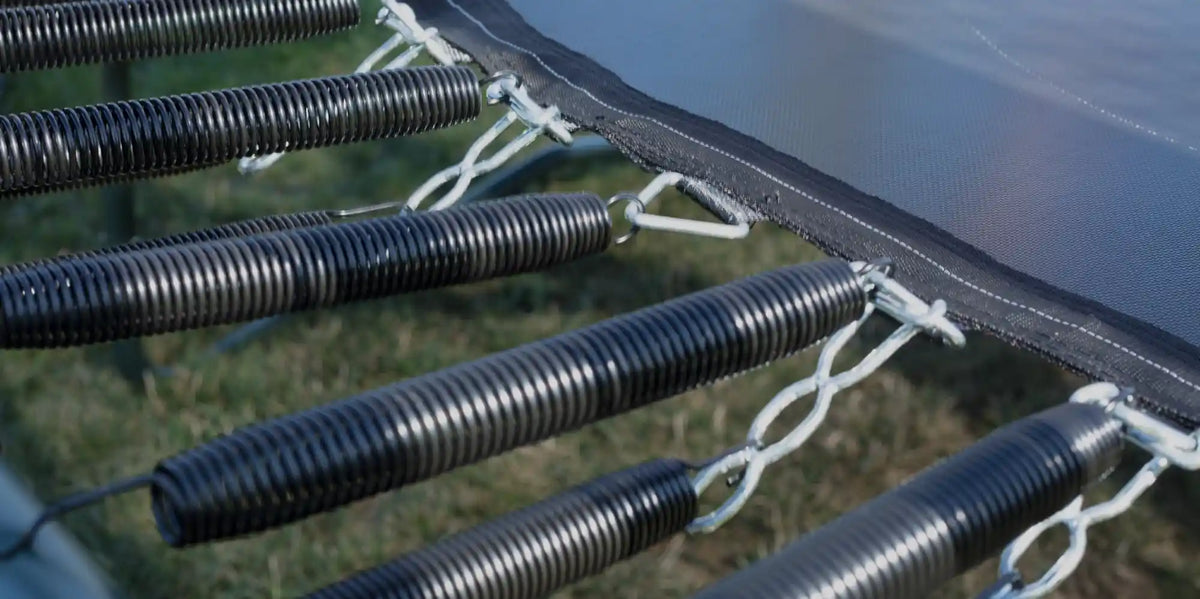 Springs of a trampoline