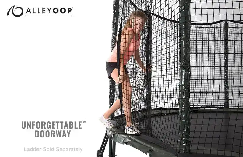 AlleyOOP 12' Trampoline with Enclosure
